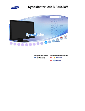 Samsung 245BW - SyncMaster - 24
