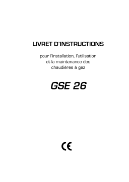 CALORTEC GSE 26 Manuel utilisateur