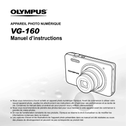 Olympus VG160 Manuel utilisateur