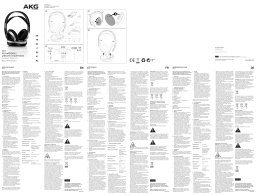 AKG K 915 Manuel utilisateur
