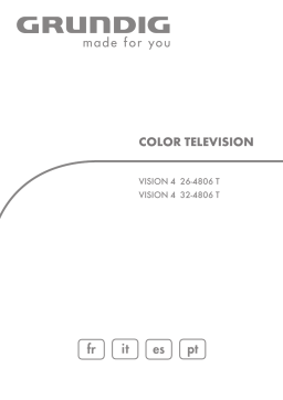 Grundig vision 4 26 4806 t Manuel utilisateur