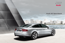 Audi A5 SPORTBACK Manuel utilisateur