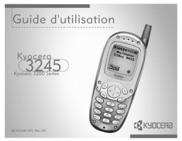 KYOCERA 3245 Manuel utilisateur