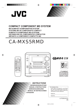 JVC CA-MXS5RMD Manuel utilisateur