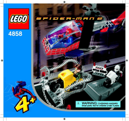 Lego 4858 Doc Ock's Crime Spree Manuel utilisateur