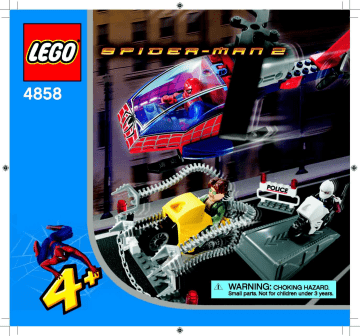 Guide d'installation | Lego 4858 Doc Ock's Crime Spree Manuel utilisateur | Fixfr