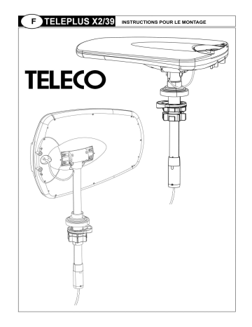 Teleco Teleplus X2 39 AT412LTE Manuel utilisateur | Fixfr