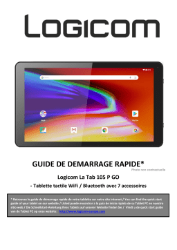 Logicom La Tab 105 P Go Manuel utilisateur