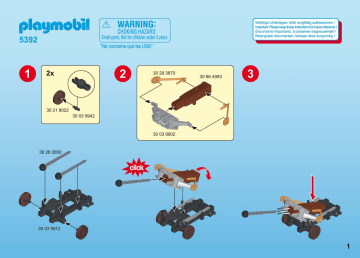 Manuel du propriétaire | Playmobil 5392 Manuel utilisateur | Fixfr