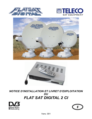 Teleco Flatsat Digital 2 CI Manuel utilisateur | Fixfr