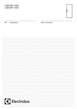 Electrolux LXB1SE11W0 Manuel utilisateur