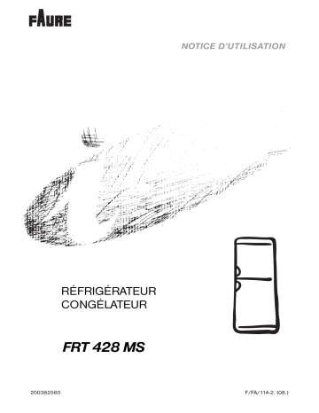 Manuel du propriétaire | Faure FRT428MS Manuel utilisateur | Fixfr