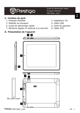 Prestigio PMP-7280C Duo Manuel utilisateur