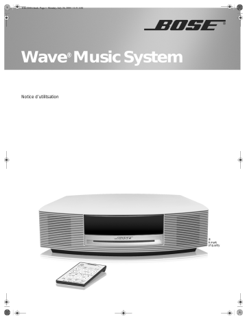 Manuel du propriétaire | Bose Wave music system Manuel utilisateur | Fixfr