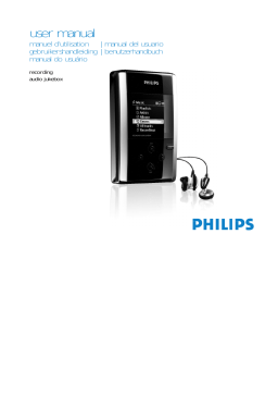 Philips HDD120 Manuel utilisateur