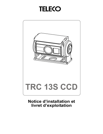 Teleco Retrocamera TRC 13S CCD Manuel utilisateur | Fixfr