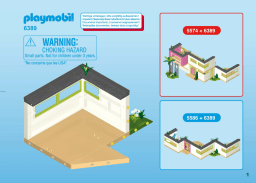 Playmobil 6389 Uitbreiding voor de moderne luxevilla Manuel utilisateur