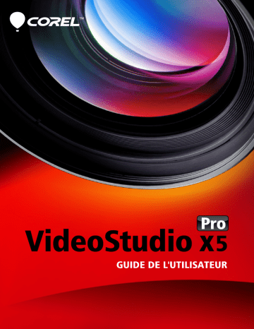 Corel VideoStudio Pro X5 Mode d'emploi | Fixfr