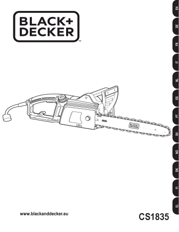 Black & Decker CS1835 Mode d'emploi | Fixfr