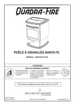 QUADRA FIRE SANTAFE-EU-B Manuel utilisateur