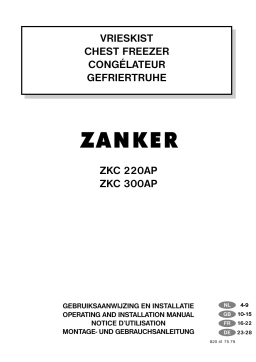 ZANKER ZKC220AP Manuel utilisateur