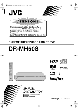 JVC DR-MH50SEF Manuel utilisateur