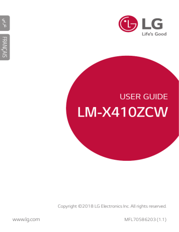 LMX410ZCW.AAGRBL | LG LMX410ZCW.AAGRBK Manuel du propriétaire | Fixfr