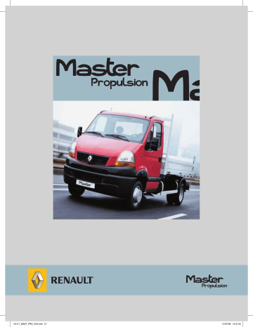 Manuel du propriétaire | Renault Master Manuel utilisateur | Fixfr