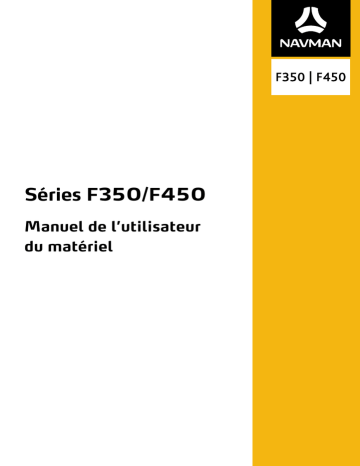 F450 | Mode d'emploi | Navman F350 Manuel utilisateur | Fixfr