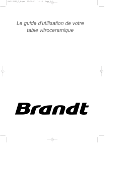 Brandt HFT15B1E Manuel utilisateur