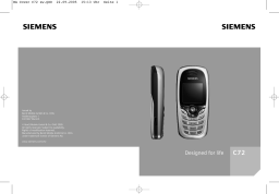 Siemens C72 Manuel utilisateur