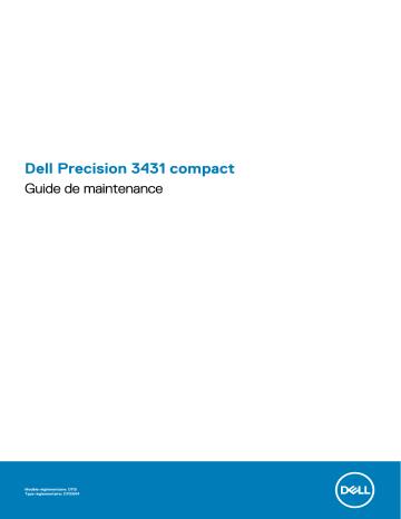 Dell Precision 3431 workstation Manuel du propriétaire | Fixfr