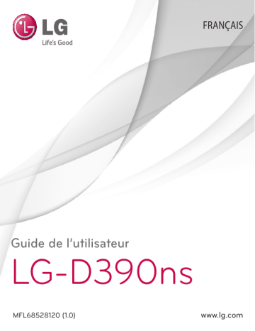 F60 | Mode d'emploi | LG Série D390NS Manuel utilisateur | Fixfr