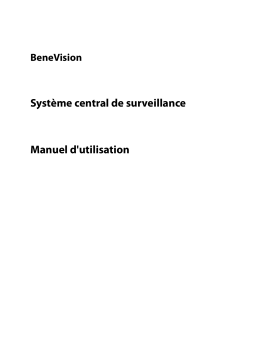 Mindray BeneVision Distributed Monitoring System Manuel utilisateur