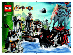 Lego 7029 Skeleton Ship Attack Manuel utilisateur