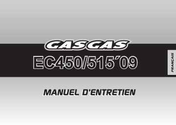 Manuel du propriétaire | GAS GAS EC450 Manuel utilisateur | Fixfr