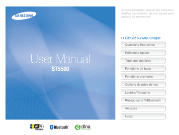 Mode d'emploi | Samsung ST5500 Manuel utilisateur | Fixfr