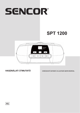 Sencor SPT 1200 Manuel utilisateur