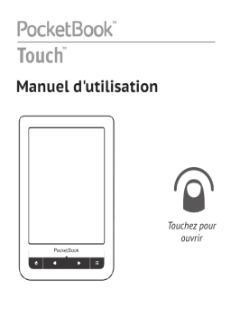 Pocketbook Touch Manuel utilisateur