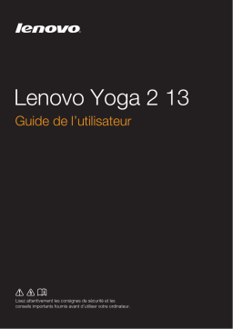 Lenovo Yoga 2 13 Manuel utilisateur