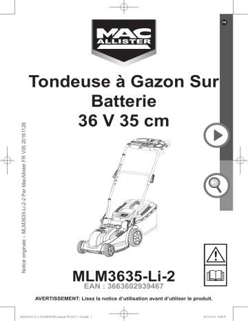 Mac Allister 35cm Mode d'emploi | Fixfr
