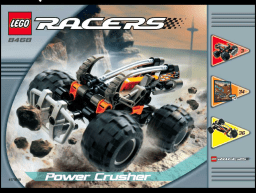 Lego 8468 Power Crusher Manuel utilisateur