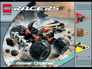 Guide d'installation | Lego 8468 Power Crusher Manuel utilisateur | Fixfr