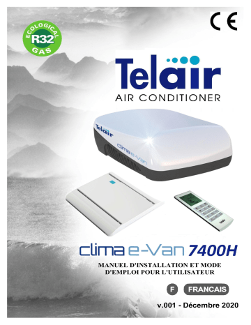 Telair Clima e-Van 7400 Manuel utilisateur | Fixfr