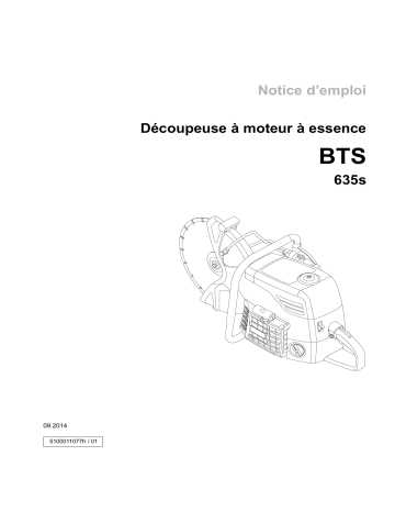 BTS635s | Wacker Neuson BTS 635S Cut-off Saw Manuel utilisateur | Fixfr