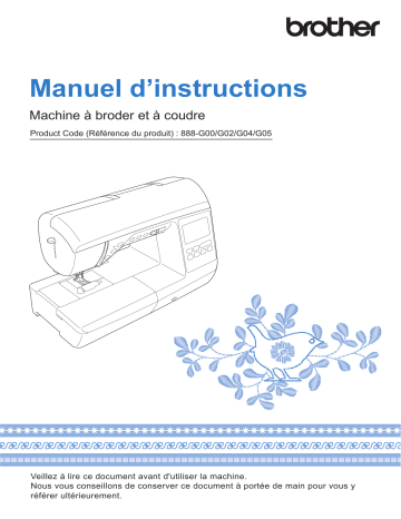 Manuel du propriétaire | Brother Innov-is NV2600 Manuel utilisateur | Fixfr