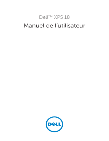 Manuel du propriétaire | Dell XPS ONE 18-0071 Manuel utilisateur | Fixfr
