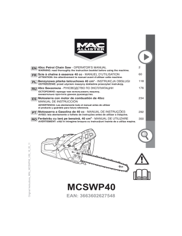 Mac Allister MCSWP40 Mode d'emploi | Fixfr