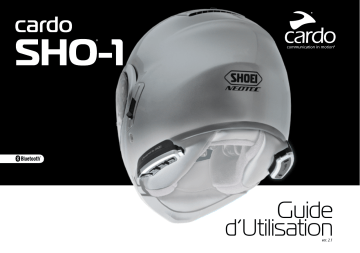 Cardo Systems SHO-1 Manuel utilisateur | Fixfr