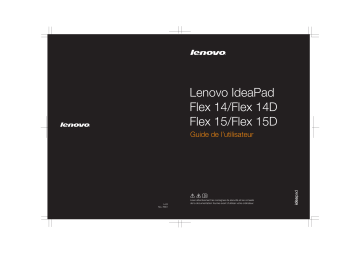 IdeaPad Flex 15 | IdeaPad Flex 15D | Mode d'emploi | Lenovo IdeaPad Flex 14D Manuel utilisateur | Fixfr